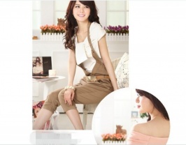 Graceful Tied Bowknot Two-piece T-shirt White US stock [SP-O12071614-2]