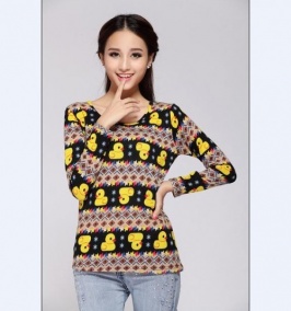 camisa de estilo floral de color en foto se vende bien - Click Image to Close