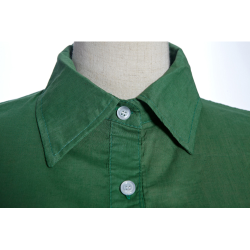 blusa de estilo coreano de color verde