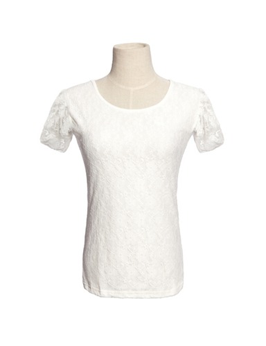 camiseta de estilo elegante y simple de color blanco se vende bien